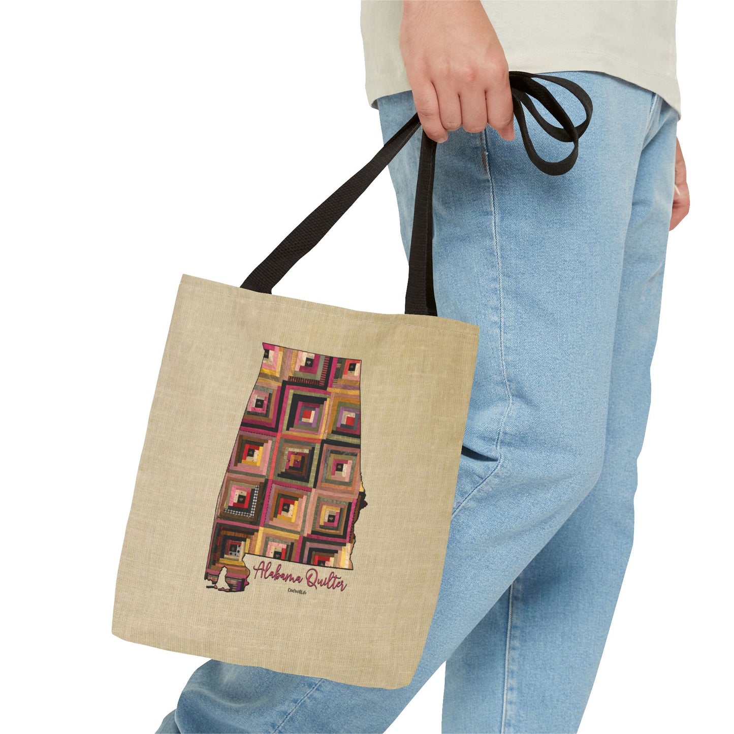 Alabama Quilter Tote Bag