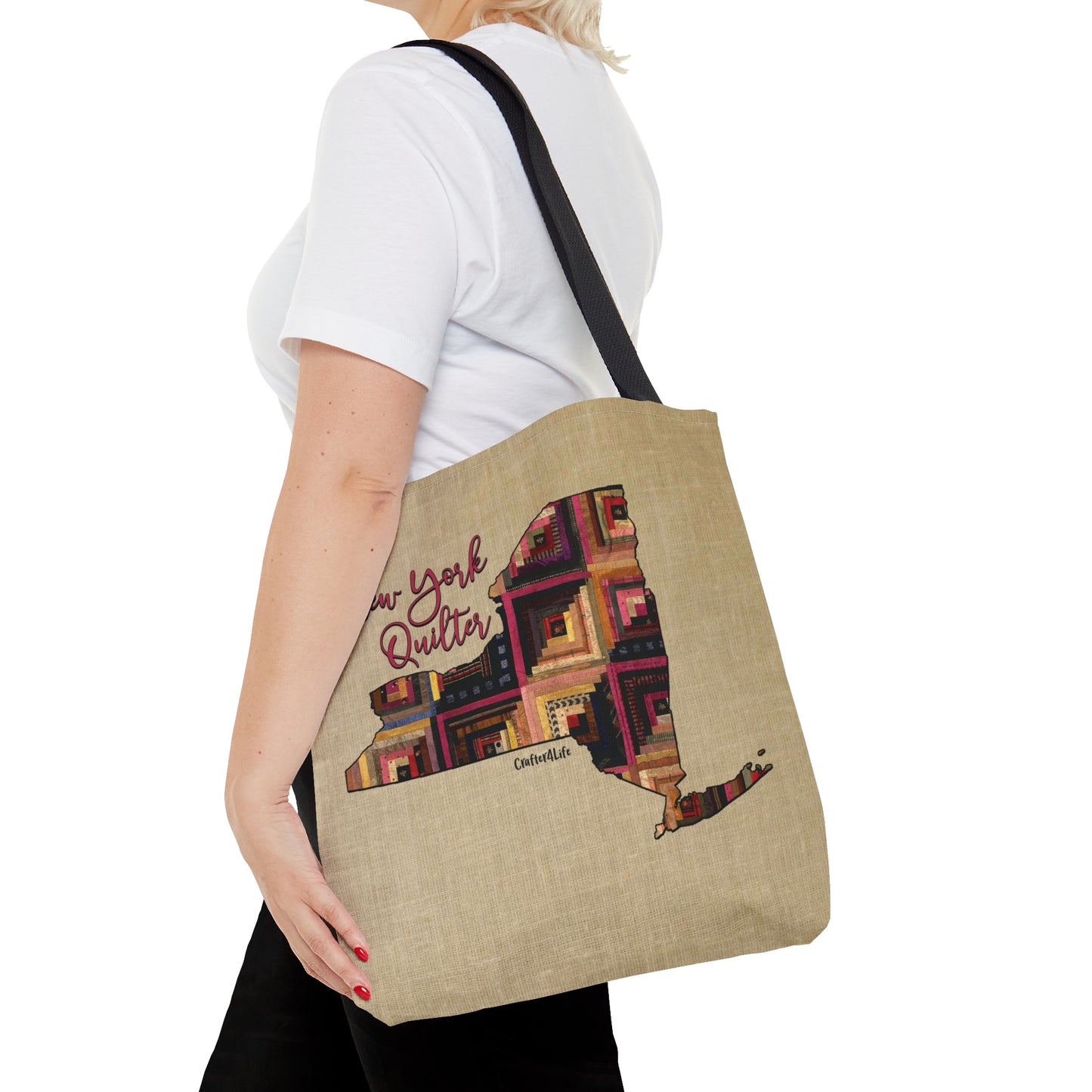 New York Quilter Cloth Tote Bag