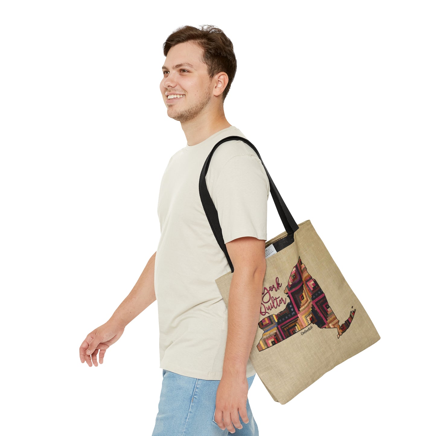 New York Quilter Cloth Tote Bag