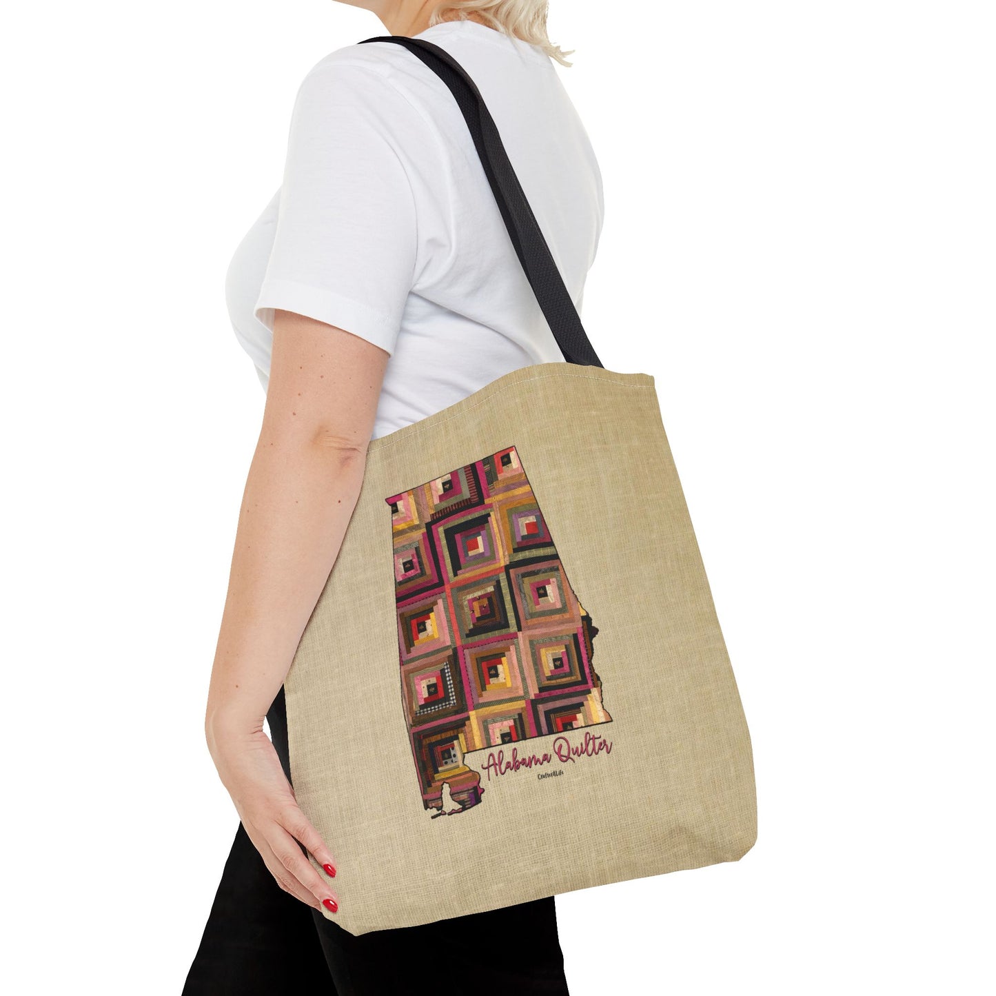 Alabama Quilter Tote Bag