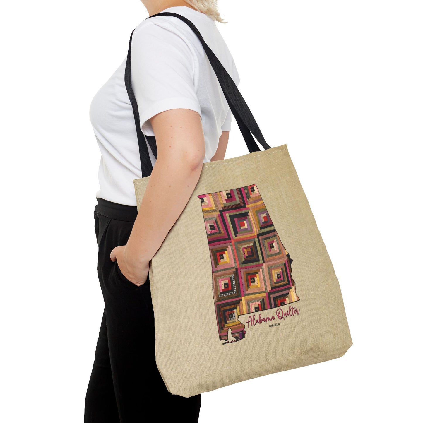 Alabama Quilter Tote Bag
