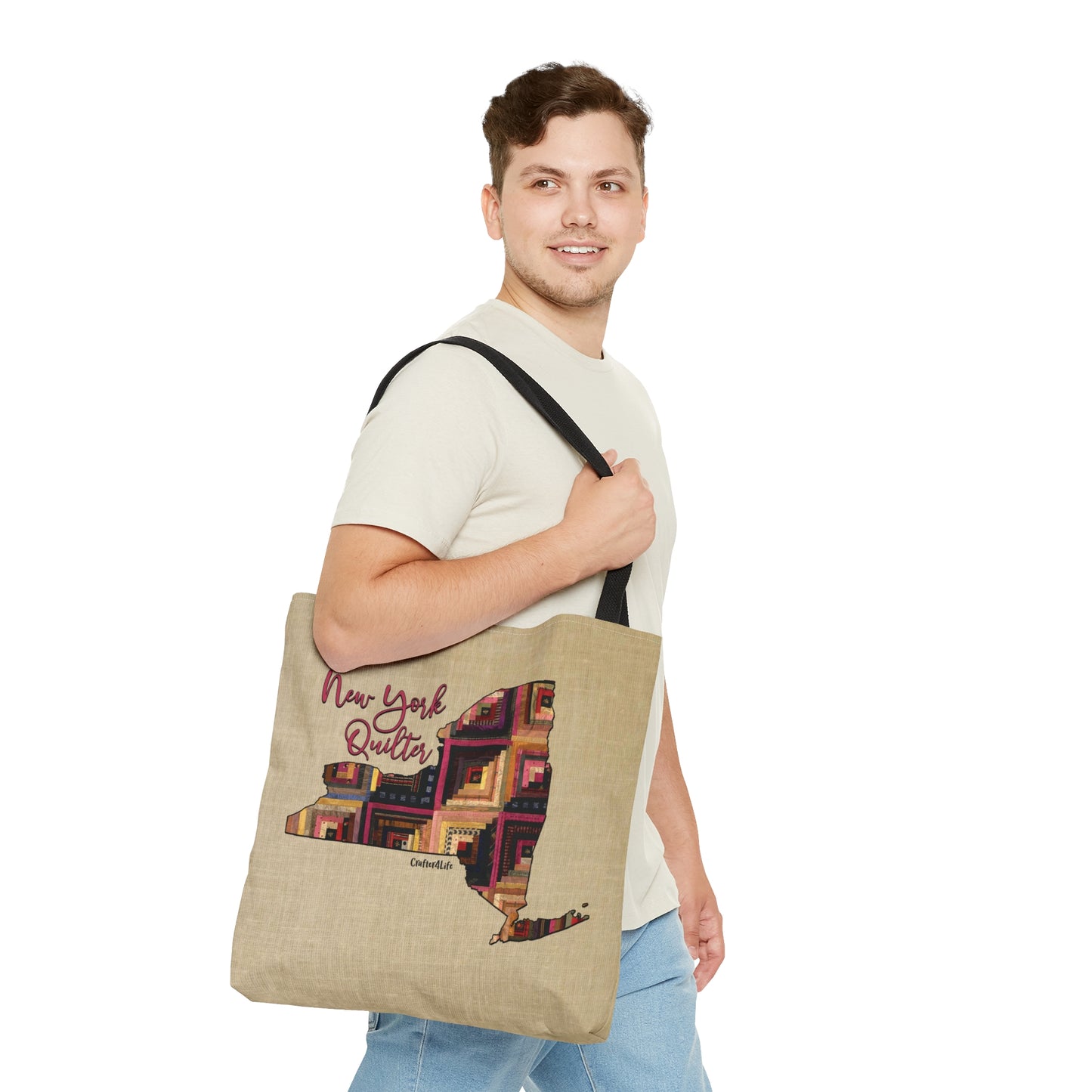 New York Quilter Cloth Tote Bag