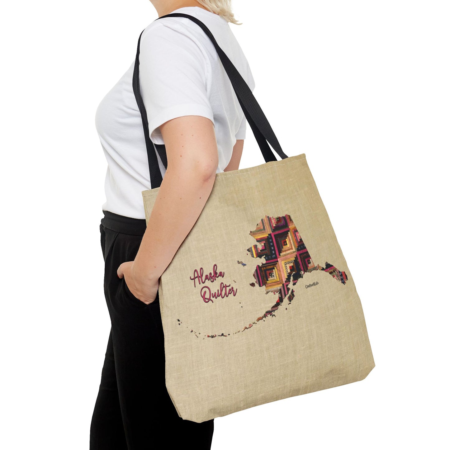 Alaska Quilter Tote Bag