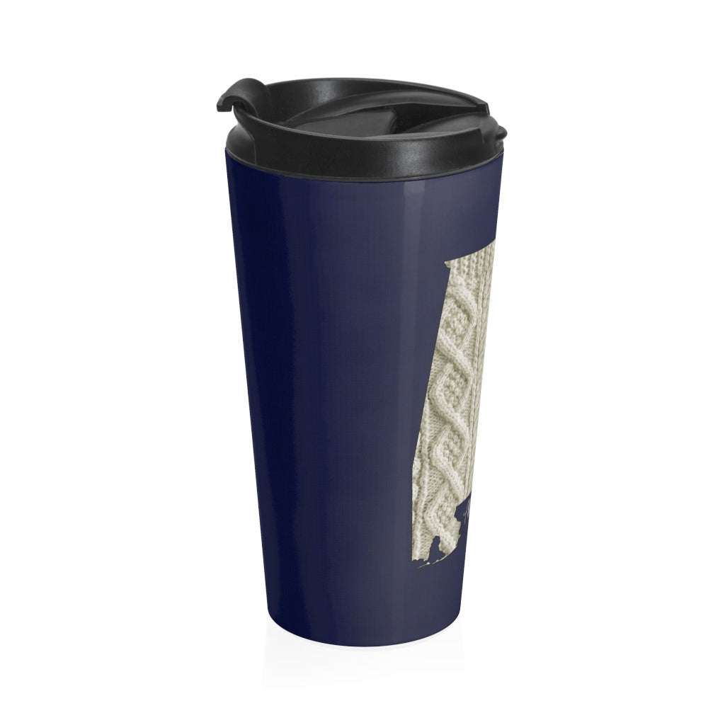 Alabama Knitter Stainless Steel Travel Mug