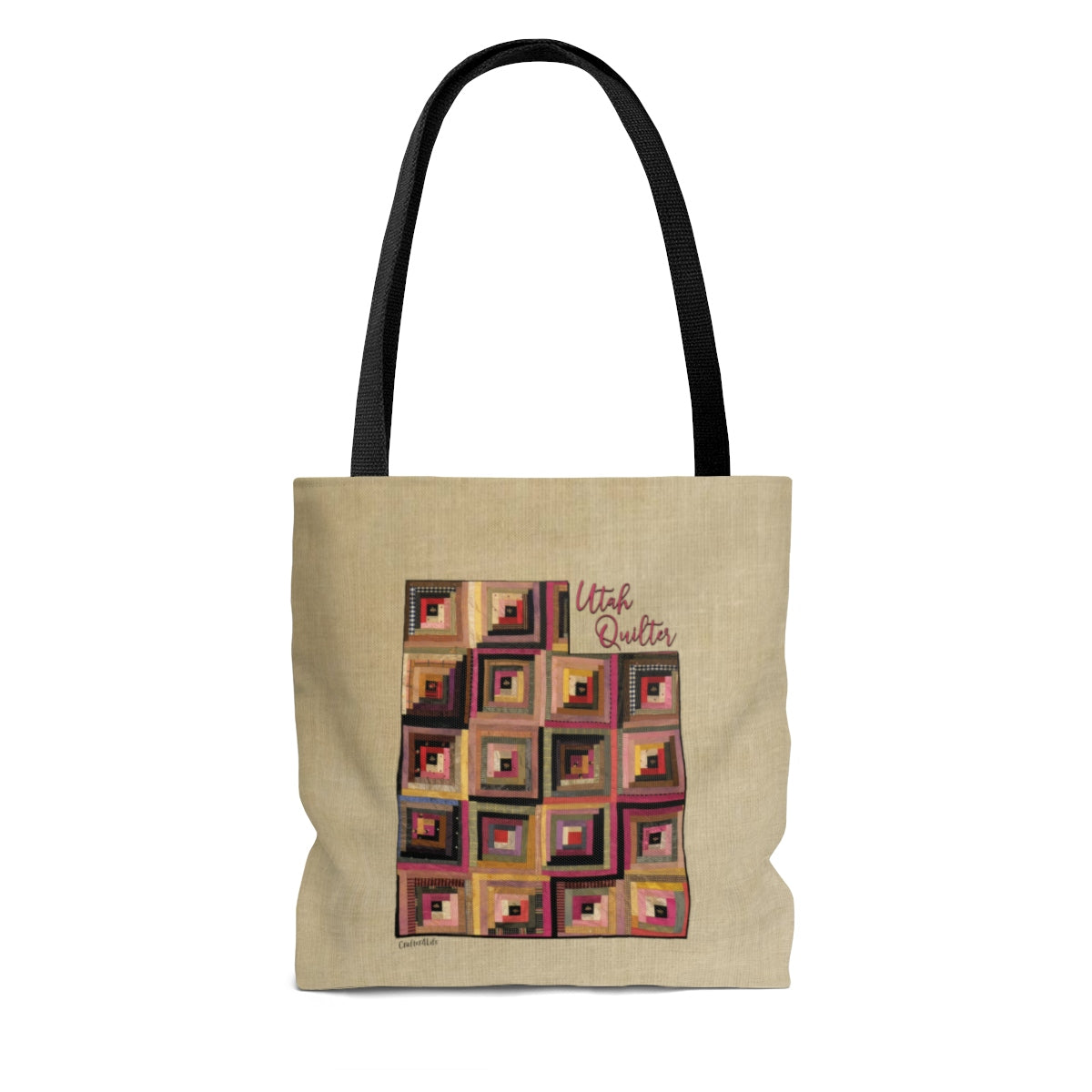 Utah Quilter Cloth Tote Bag