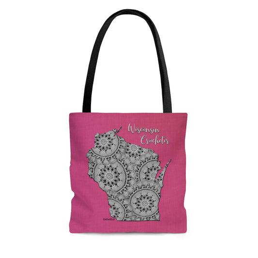 Wisconsin Crocheter Cloth Tote Bag