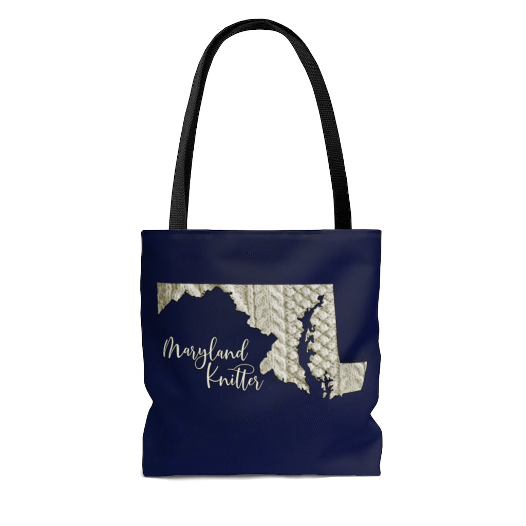 Maryland Knitter Cloth Tote Bag