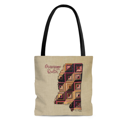 Mississippi Quilter Cloth Tote Bag