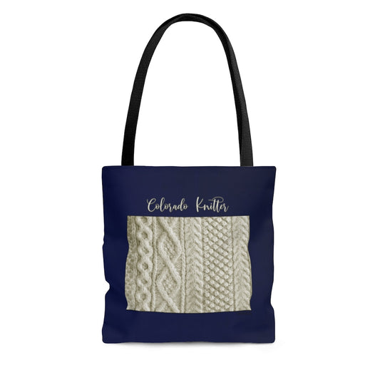 Colorado Knitter Cloth Tote Bag