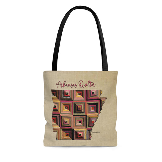 Arkansas Quilter Cloth Tote Bag