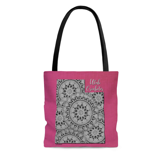 Utah Crocheter Cloth Tote Bag