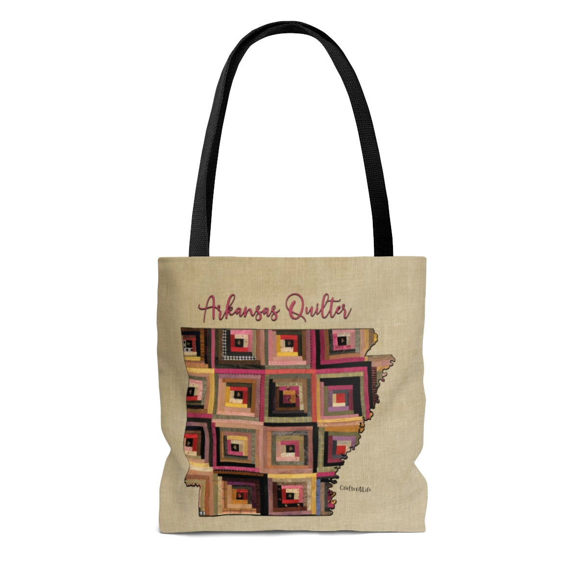 Arkansas Quilter Cloth Tote Bag