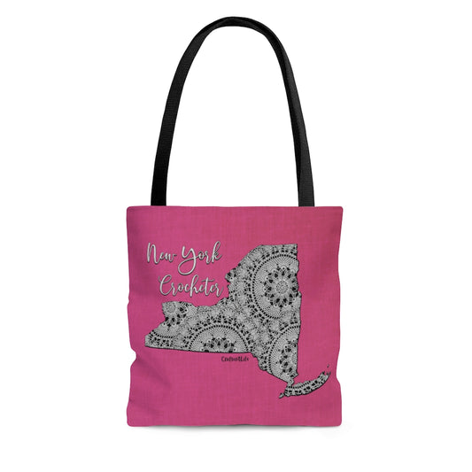 New York Crocheter Cloth Tote Bag