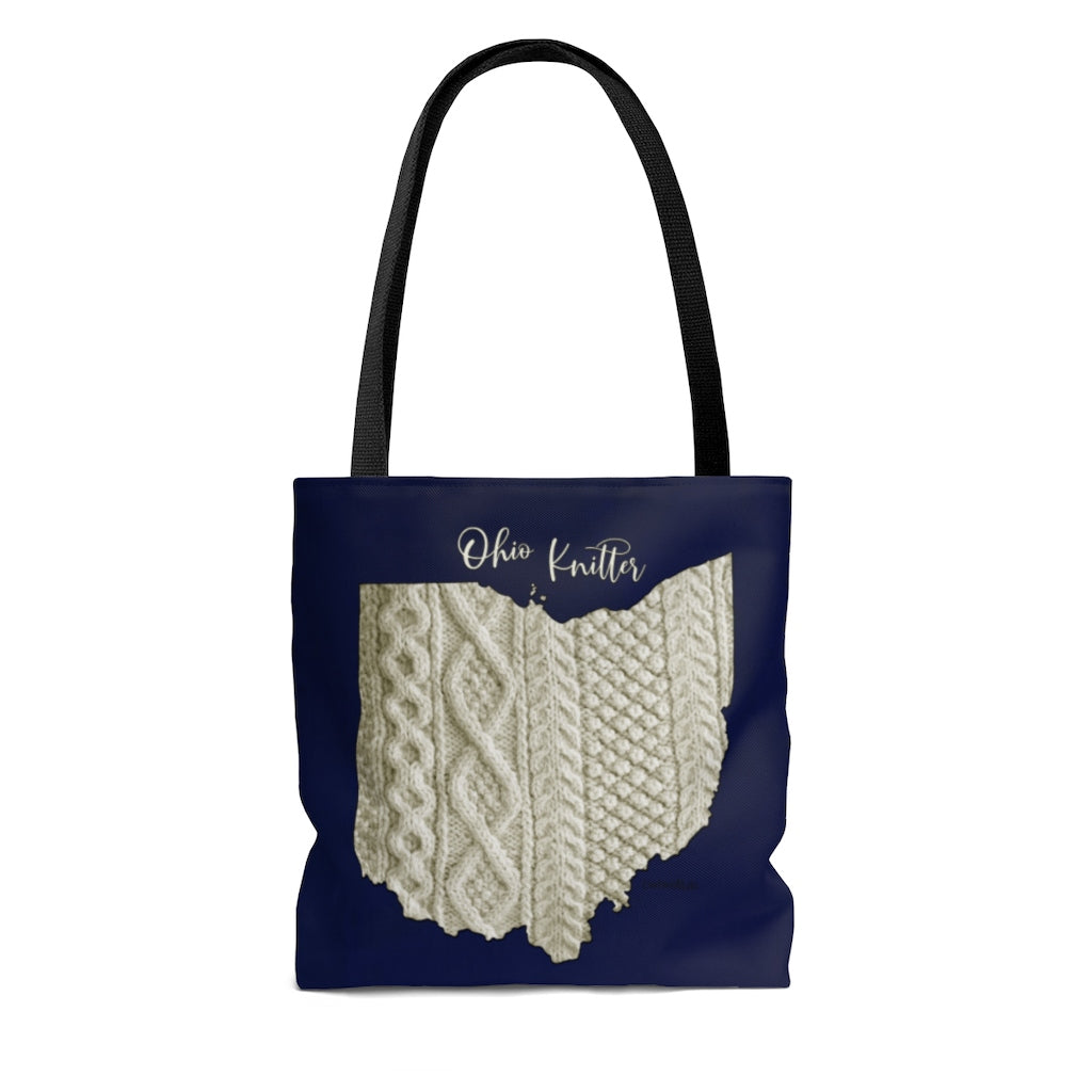 Ohio Knitter Cloth Tote Bag