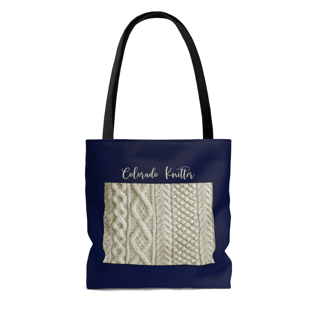 Colorado Knitter Cloth Tote Bag