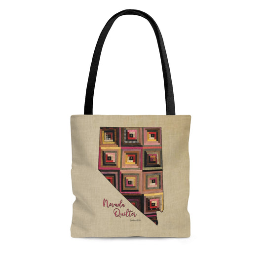 Nevada Quilter Cloth Tote Bag
