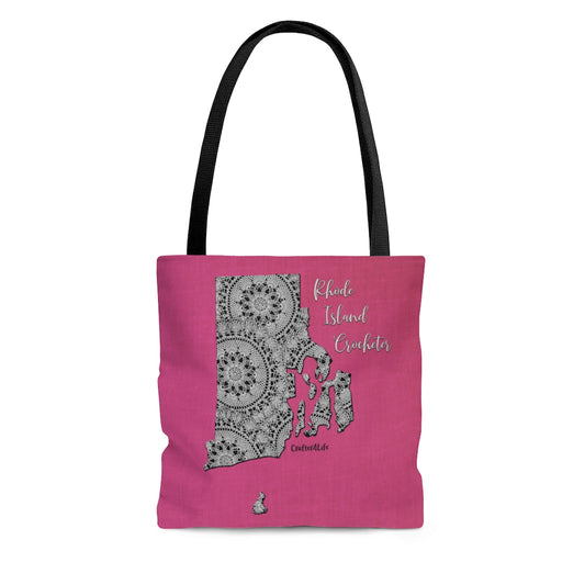 Rhode Island Crocheter Cloth Tote Bag