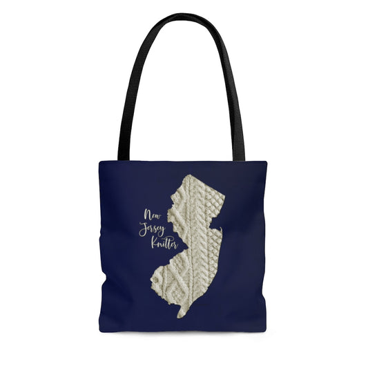 New Jersey Knitter Cloth Tote Bag