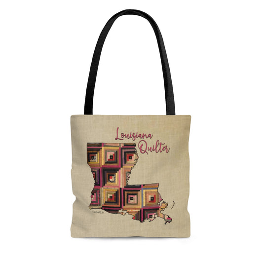 Louisiana Quilter Cloth Tote Bag