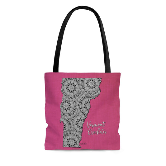 Vermont Crocheter Cloth Tote Bag