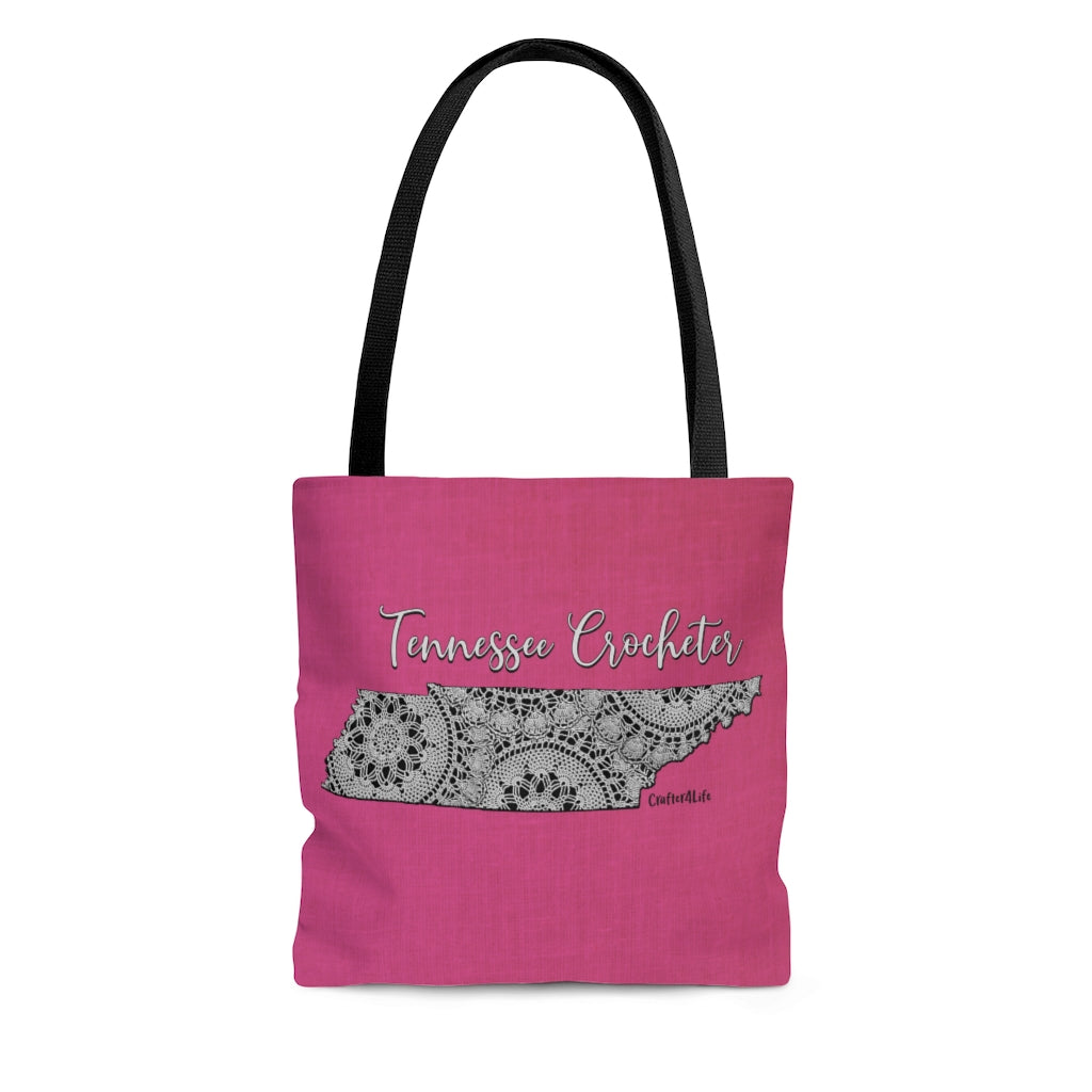 Tennessee Crocheter Cloth Tote Bag