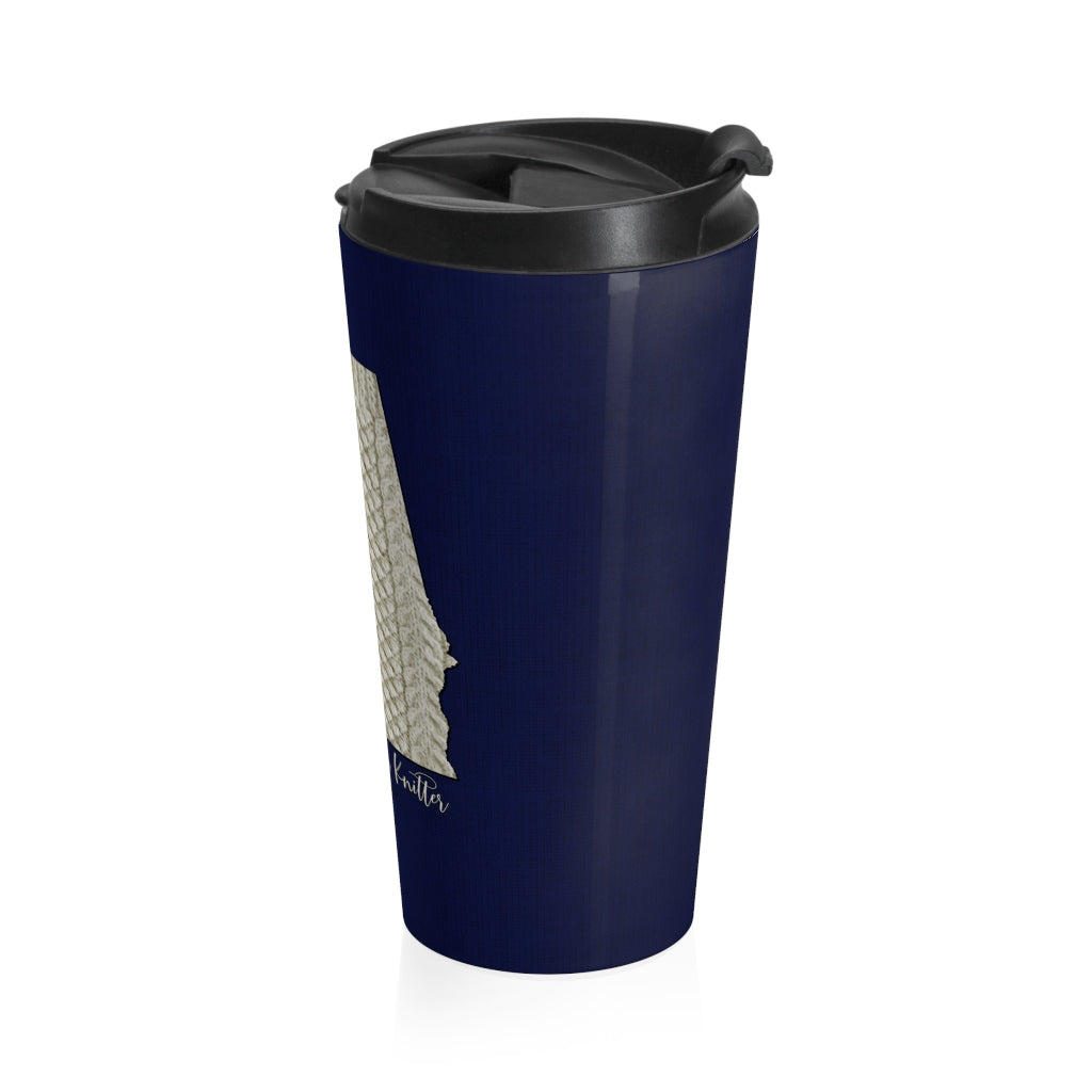 Alabama Knitter Stainless Steel Travel Mug