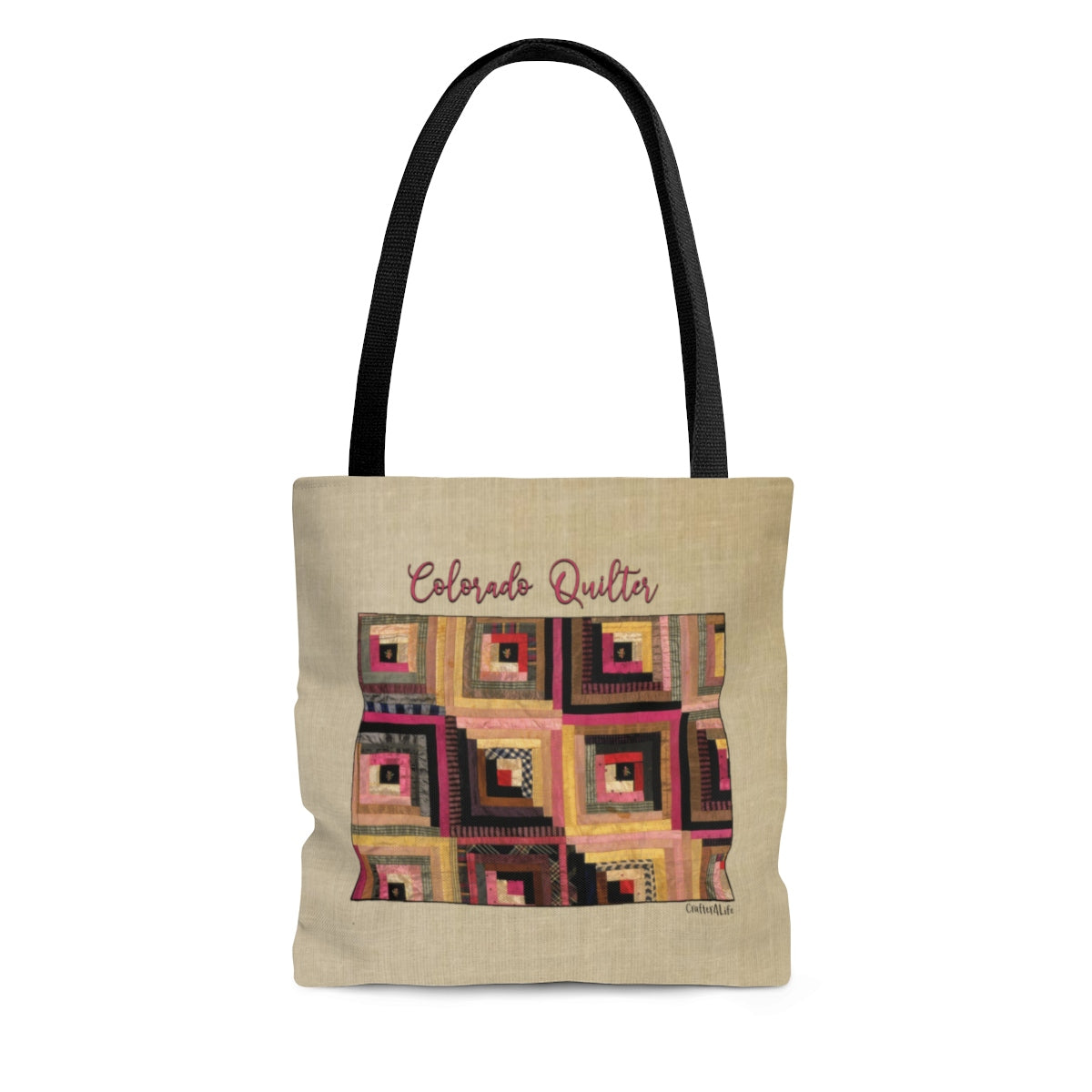 Colorado Quilter Cloth Tote Bag