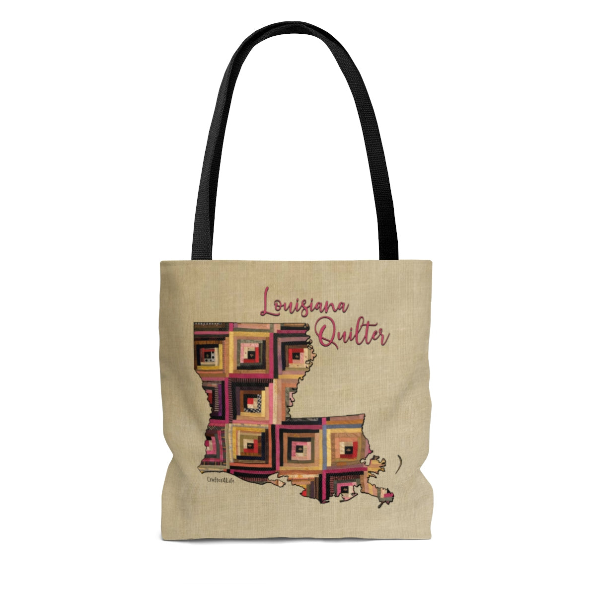 Louisiana Quilter Cloth Tote Bag