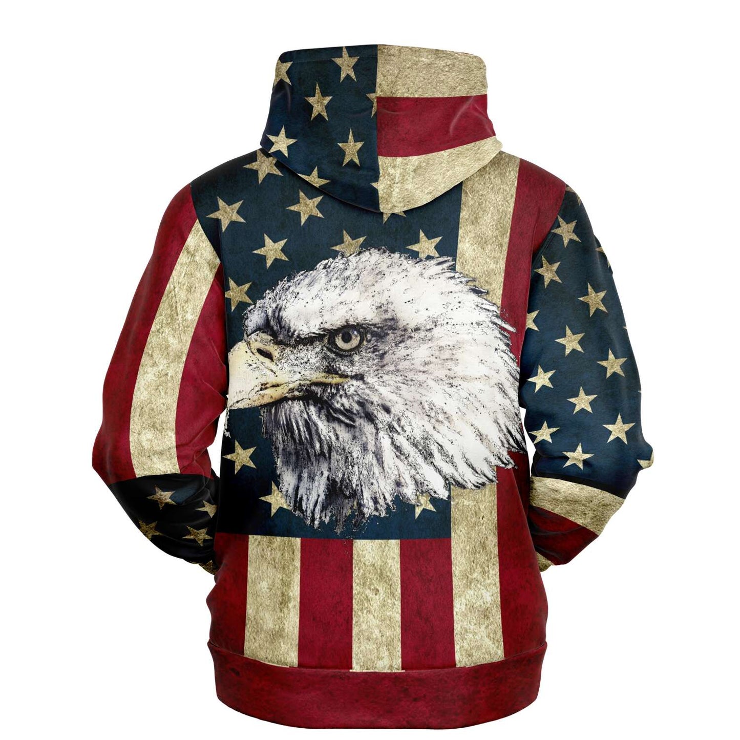 American Flag and Eagle Hoodie