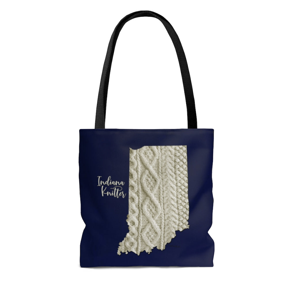 Indiana Knitter Cloth Tote Bag