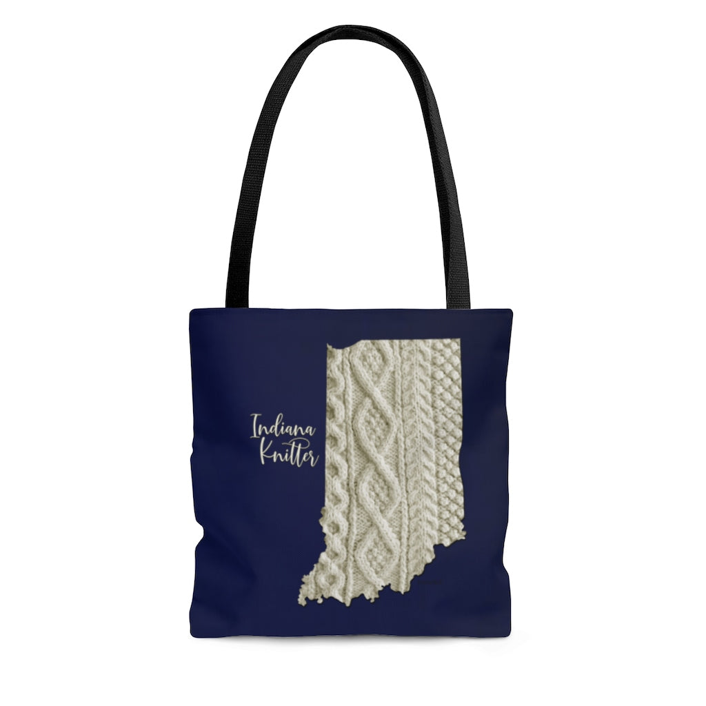 Indiana Knitter Cloth Tote Bag