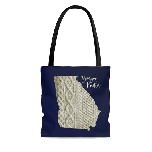 Georgia Knitter Cloth Tote Bag