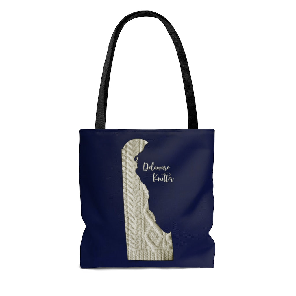 Delaware Knitter Cloth Tote Bag