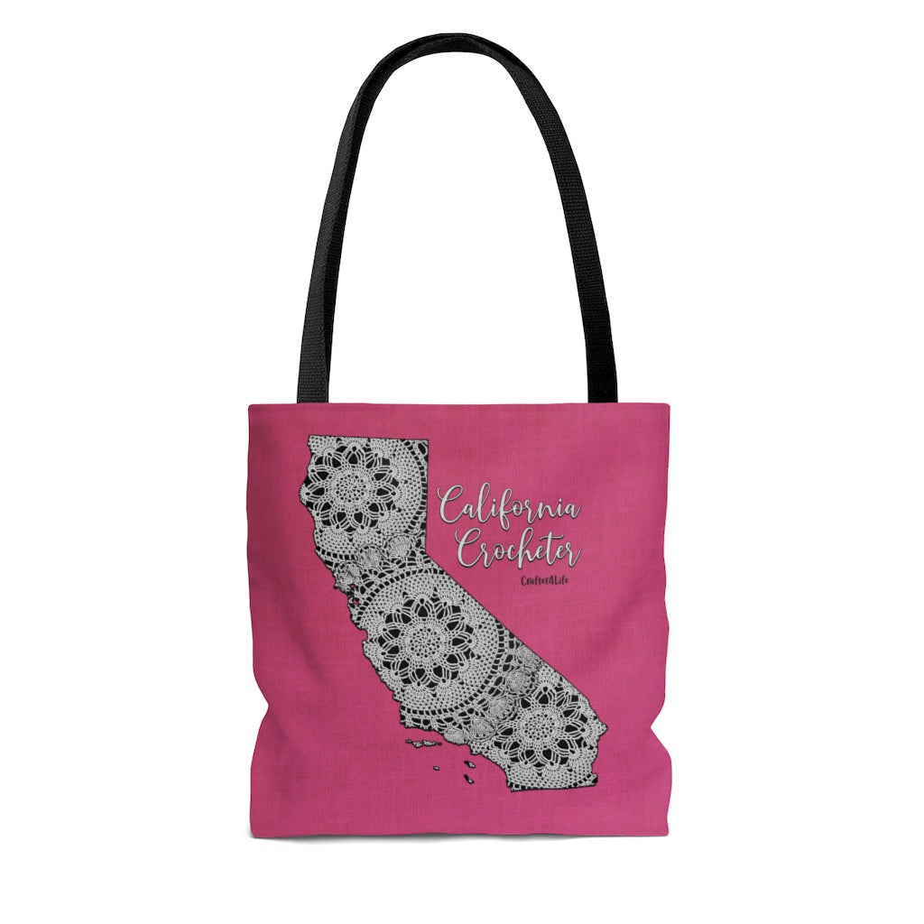 California Crocheter Cloth Tote Bag