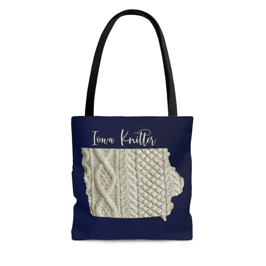 Iowa Knitter Cloth Tote Bag