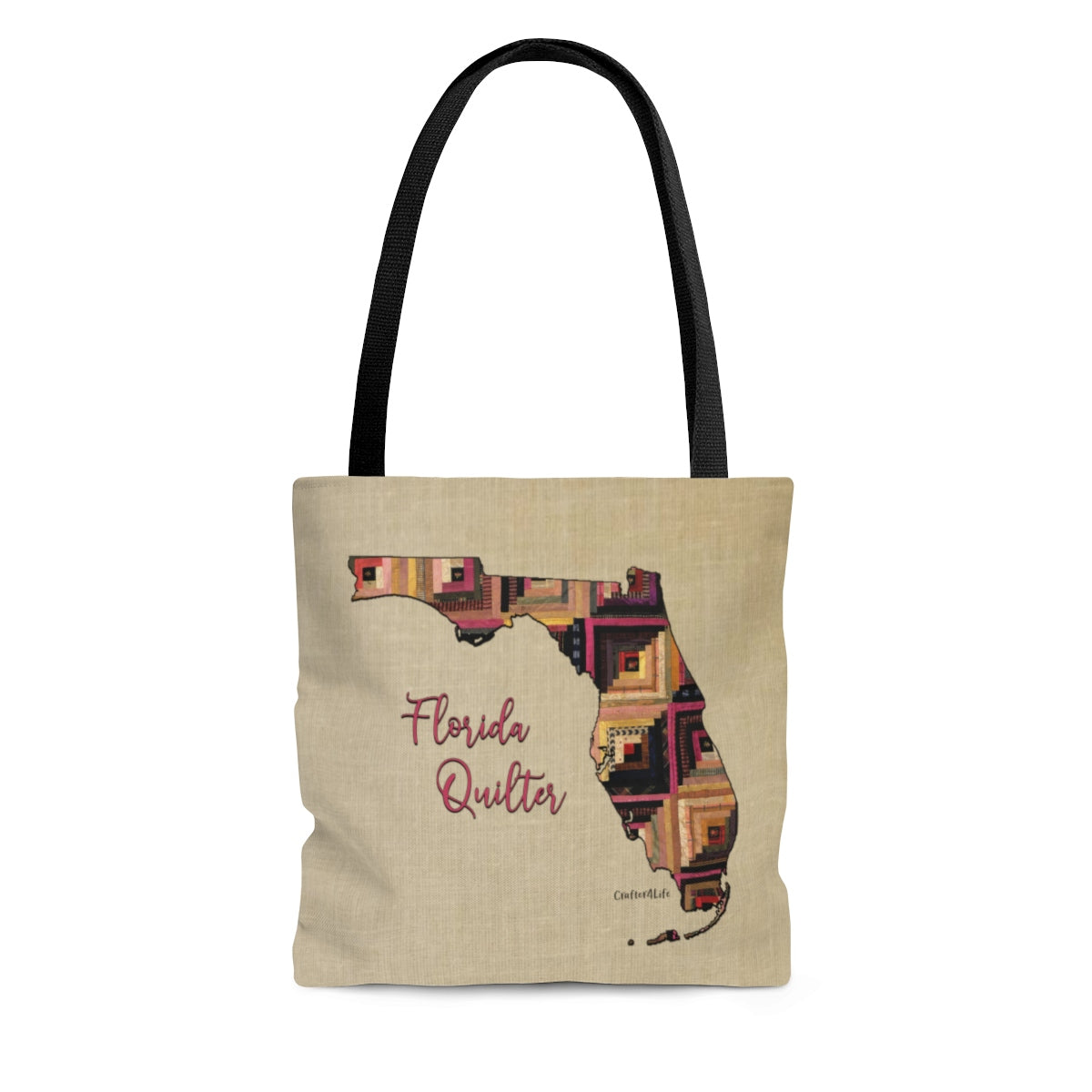 Florida Quilter Cloth Tote Bag