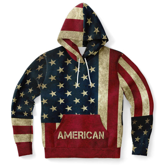 American Flag and Eagle Hoodie