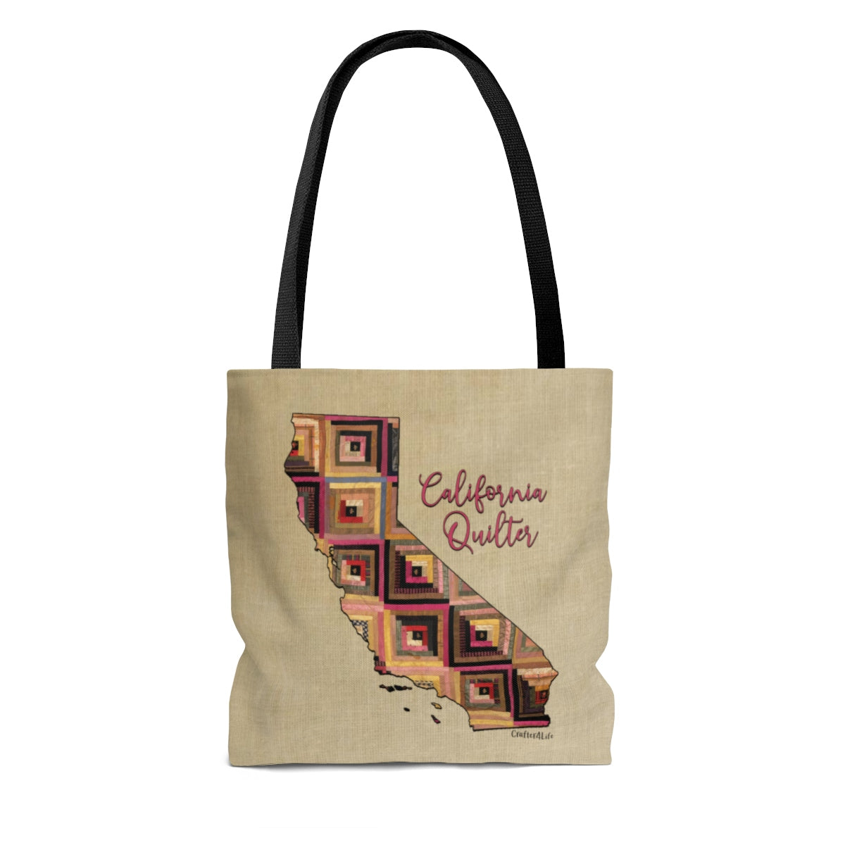 California Quilter Cloth Tote Bag