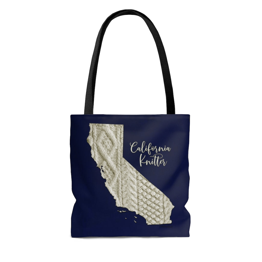 California Knitter Cloth Tote Bag