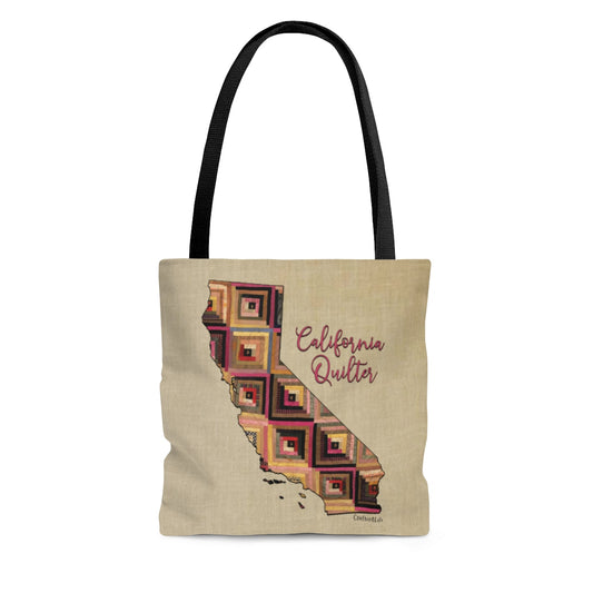 California Quilter Cloth Tote Bag