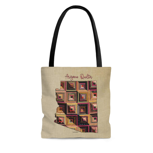 Arizona Quilter Cloth Tote Bag