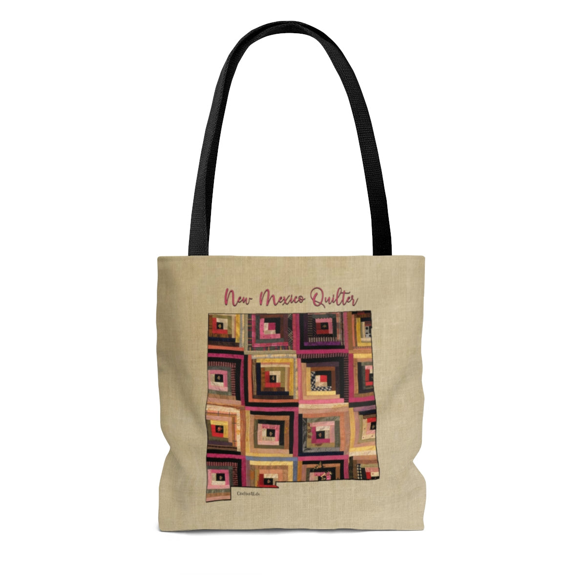 New Mexico Quilter Cloth Tote Bag