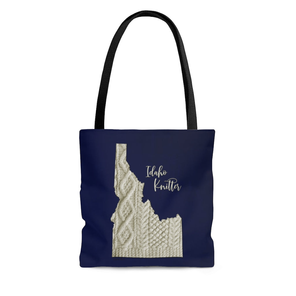 Idaho Knitter Cloth Tote Bag