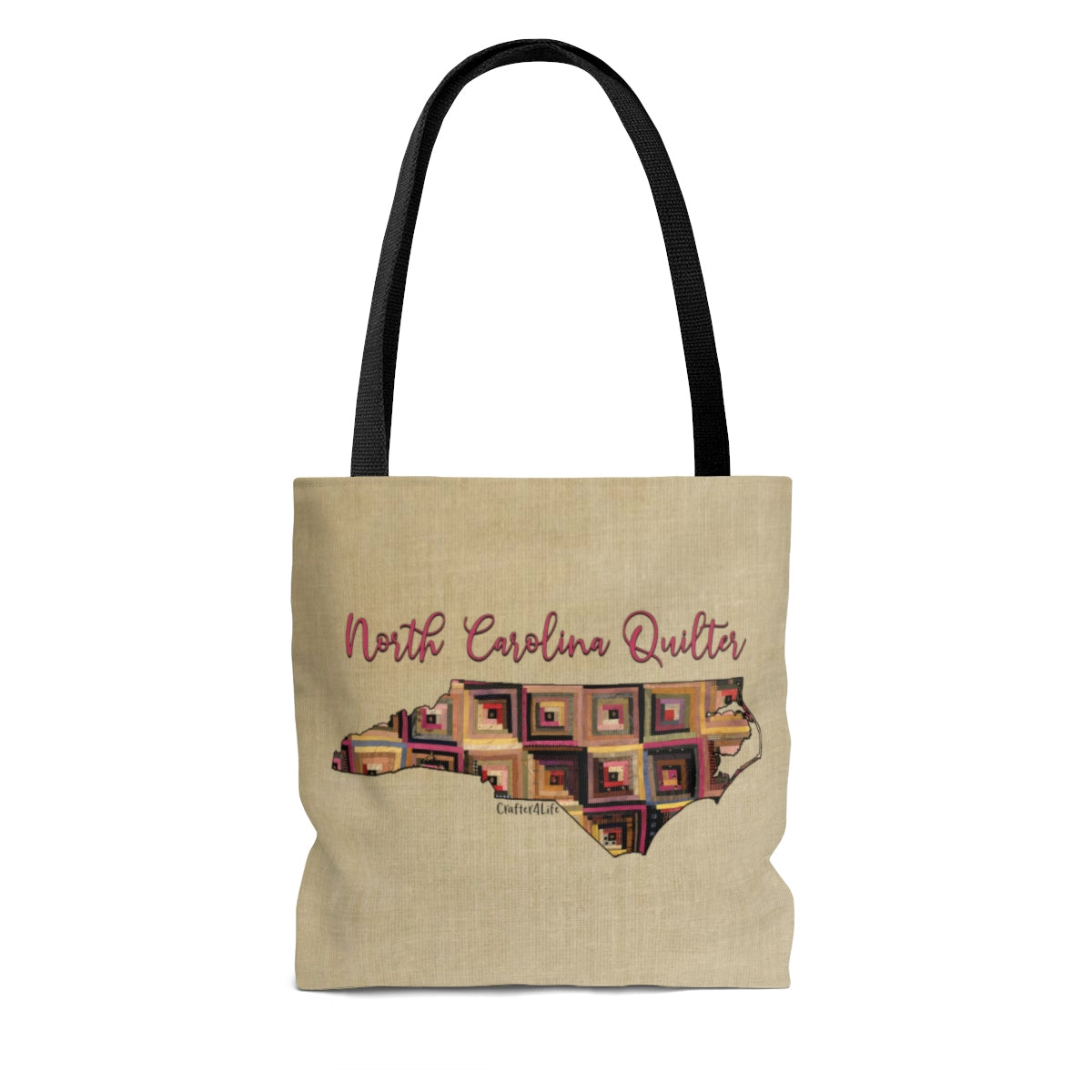 North Carolina Quilter Cloth Tote Bag