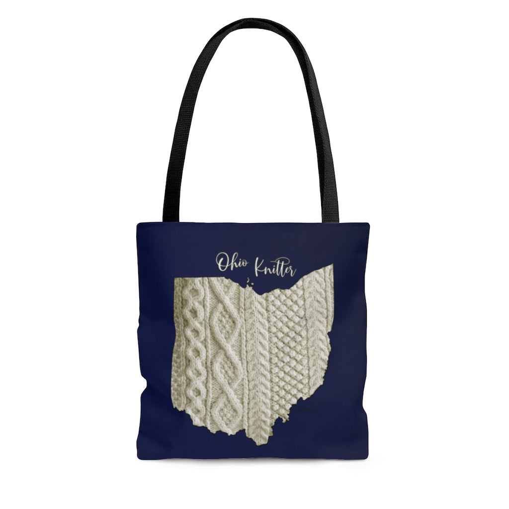 Ohio Knitter Cloth Tote Bag