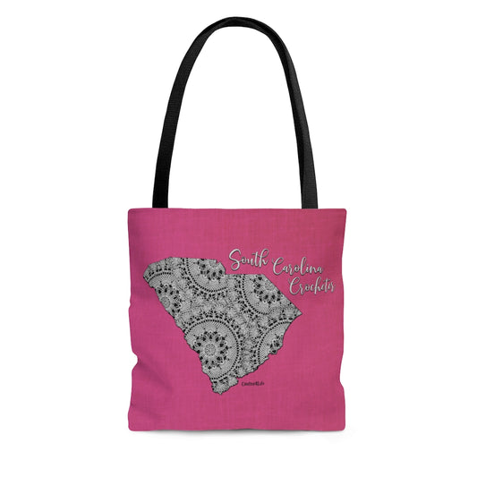 South Carolina Crocheter Cloth Tote Bag