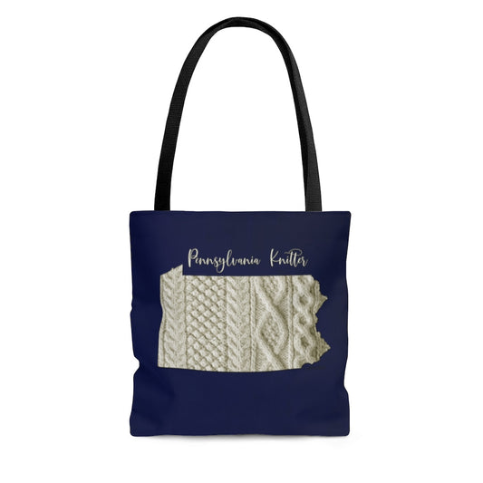 Pennsylvania Knitter Cloth Tote Bag