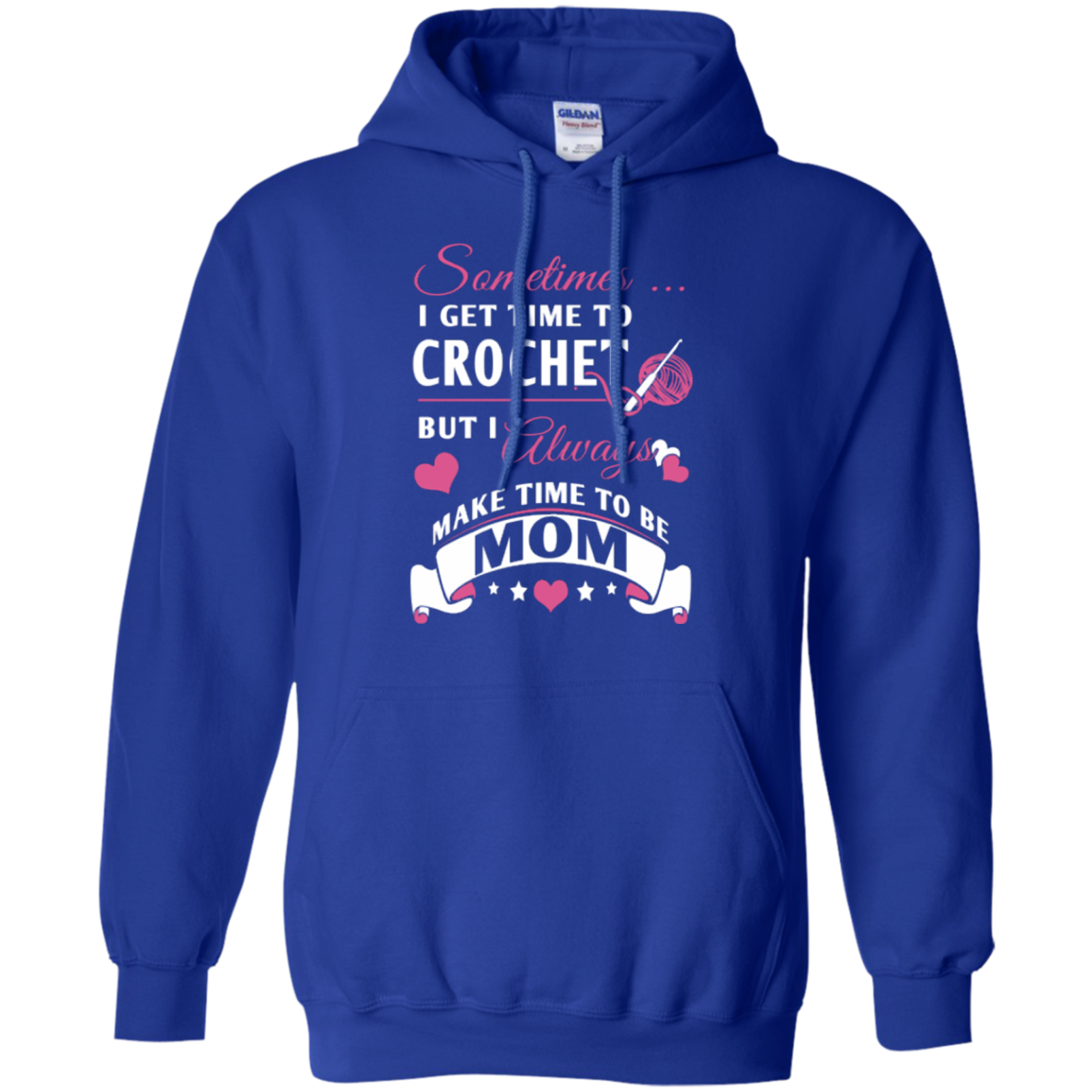Crochet Mom Pullover Hoodies - Crafter4Life - 8