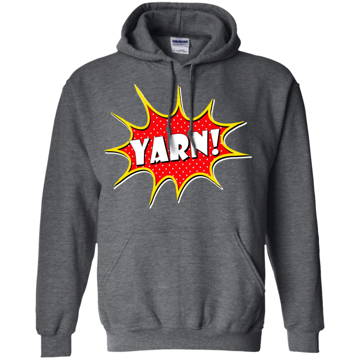 Yarn! Comic Starburst Pullover Hoodie