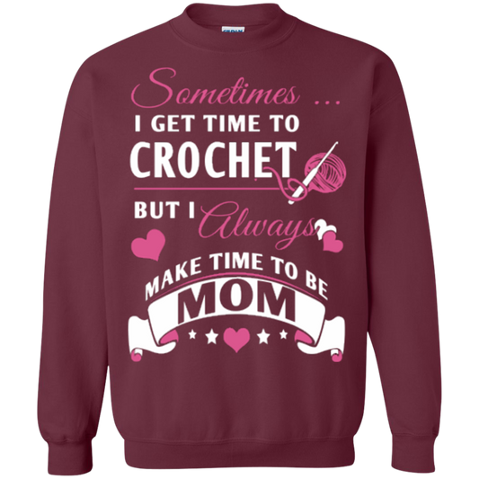 Crochet Mom Crewneck Sweatshirts - Crafter4Life - 1